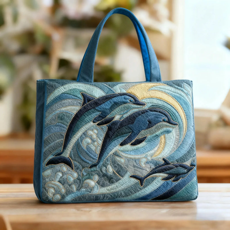 手作りバッグ – 海のイルカ