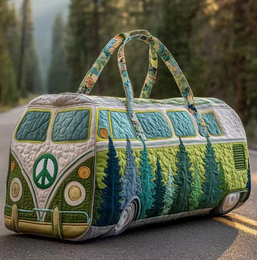 フローラルデザインのウィークエンドバッグ